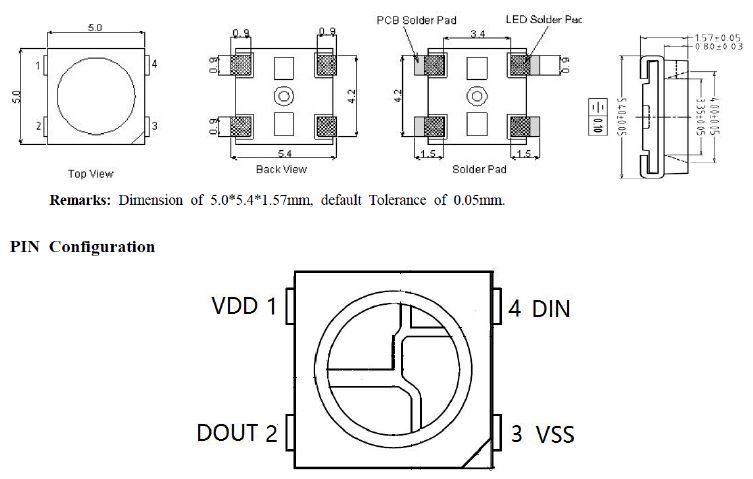 product-753-479 5050 RGB LED with IC