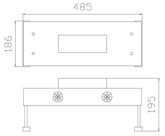 UV curing lamp dimension UV curing lamp dimension